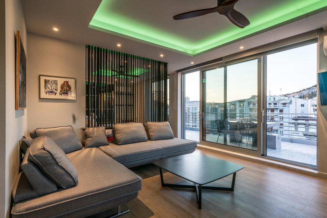 Akasha Loft Apartment เอเธนส์ ภายนอก รูปภาพ