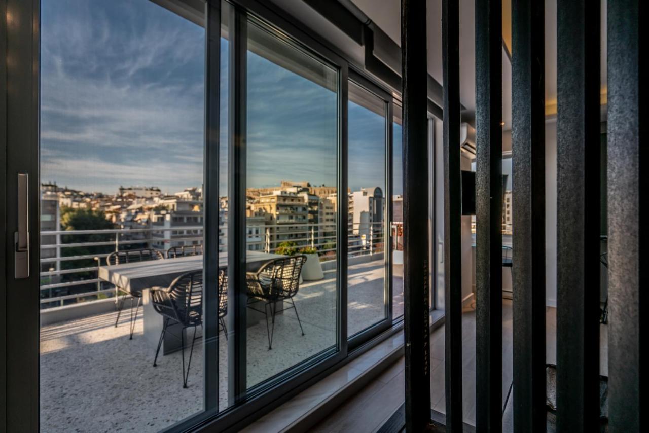 Akasha Loft Apartment เอเธนส์ ภายนอก รูปภาพ