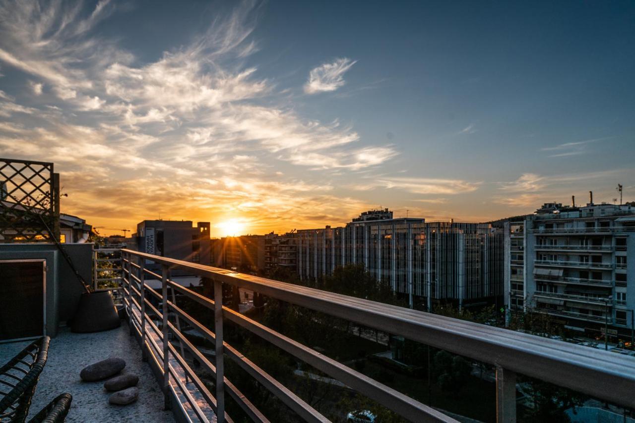 Akasha Loft Apartment เอเธนส์ ภายนอก รูปภาพ